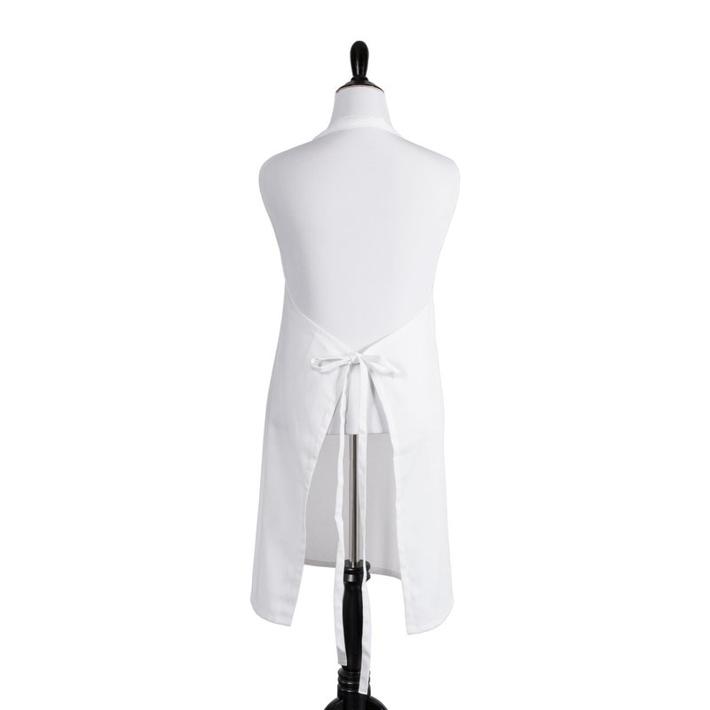 DII Everyday Basic Kitchen Collection, Waist Apron Set, White 2 Piece - Image 2